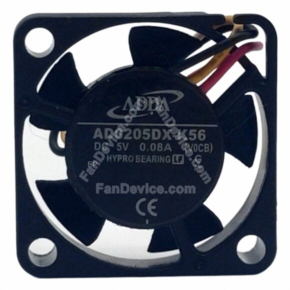 ADDA AD0205DX-K56 DC 5V 0.08A 2510 HYPRO Bearing Axial Cooling Fan