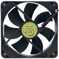 YaLn Fan D12BM-12 DC 12V 0.30A 2 / 3 Wires 12025 Axial Cooling Fan