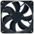 YaLn Fan D12BM-12 DC 12V 0.30A 2 / 3 Wires 12025 Axial Cooling Fan