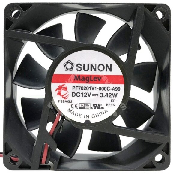 Sunon Maglev PF70201V1-000C-A99 DC 12V 3.42W 2 / 3 / 4 Wires Axial Fan