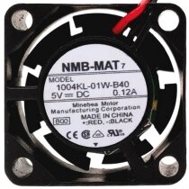 NMB-MAT 1004KL-01W-B40 DC 5V 0.12A 2 Wires 2510 Axial Cooling Fan