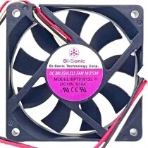 Bi-Sonic BP701512L c1 12V 0.15A 3 Wires DC Brushless Axial Cooling Fan