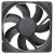 Y.S.TECH FD121225SB 12V 2.30A 4 Wires Axial Cooling Fan