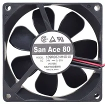 Sanyo 109R0824H4D10 24V 0.07A 2 / 3 Wires Axial Fan