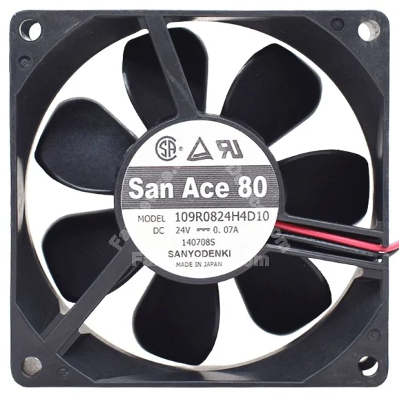 Sanyo 109R0824H4D10 24V 0.07A 2 / 3 Wires Axial Fan