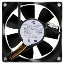 Mitsubishi MMF-08G24DS PC4 24V 0.36A 3 Wires Axial Fan