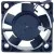 SEPA MF40J-12 12V 0.05A 2 Wires Axial Cooling Fan