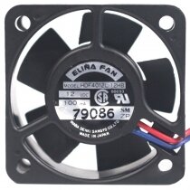 ELINA FAN HDF4012L-12HB 12V 100mA 2 Wires Cooling Fan