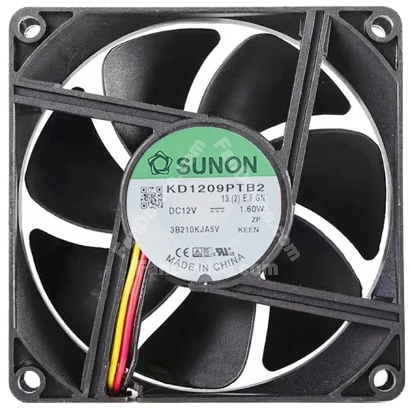 Sunon KDE1209PTB2 12V 1.60W 2 / 3 Wires Axial Cooling Fan