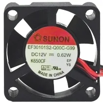 Sunon EF30101S2-Q00C-G99 12V 0.62W 2 / 3 Wires Cooling Fan