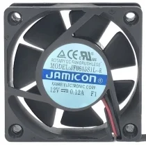 JAMICON JF0615S1L-R 12V 0.12A 2 Wires Axial Cooling Fan