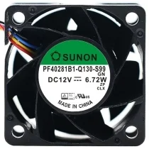 Sunon PF40281B1-Q130-S99 12V 6.72W Axial Cooling Fan