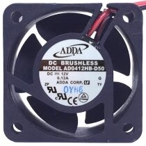 ADDA AD0412HB-D50 12V 0.12A 2 / 3 Wires Axial Cooling Fan