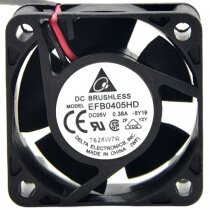Delta EFB0405HD 5V 0.38A 2 Wires Axial Cooling Fan