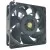 AVC DBPK1238B2M 12V 3.60A 4 Wires Ball Bearing Cooling Fan
