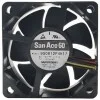 Sanyo 9S0612P4H17 12V 0.14A 2 / 3 / 4 Wires Cooling Fan