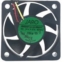 JARO JDD0401012LX6A11 12V 0.07A 3 Wires Axial Cooling Fan