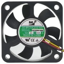 YM F0515NSSD025-SM040 24V 0.04A 2 Wires Axial Cooling Fan