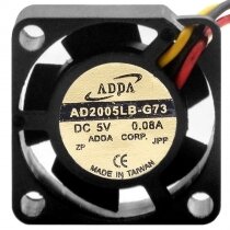 ADDA AD2005LB-G73 5V 0.08A 2 / 3 Wires Axial Cooling Fan