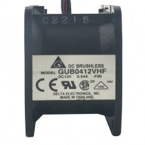 Delta GUB0412VHF 12V 0.54A 6 Wires Axial Cooling Fan