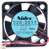 Nidec D04X-12TL 01 DC 12V 0.07AMP 2 Wires Axial Cooling Fan