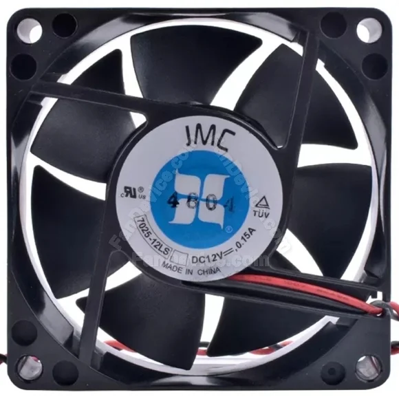 JMC 7025-12LS 12V 0.15A 2 Wires Axial Cooling Fan