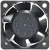 NMB 04015KA-24N-AL DC 24V 0.08A 3 Wires Axial Cooling Fan