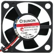 Sunon MC30100V2-000C-A99 DC 5V 0.38W 2 Wires Axial Cooling Fan
