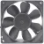 Sanyo 109R0805M401 DC 5V 0.17A 3 Wires Axial Cooling Fan