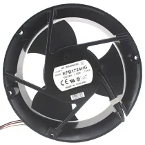 Delta EFB1724HG 24V 1.00A DC Brushless 4 Wires Axial Cooling Fan