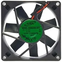 ADDA AD0824HX-D71 24V 0.14A 2 Wires HYPRO Bearing Cooling Fan