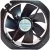 SAN JUN SJ2808HA2 220V-240V 0.82A 2 Wires Thermally Protected Cooling Fan