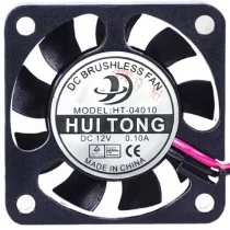 HUI TONG HT-04010 12V 0.10A DC Brushless 2 Wires Axial Cooling Fan
