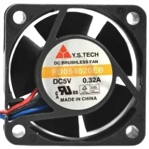 Y.S.TECH FD054020EB 5V 0.32A DC Brushless 3 Wires Axial Cooling Fan