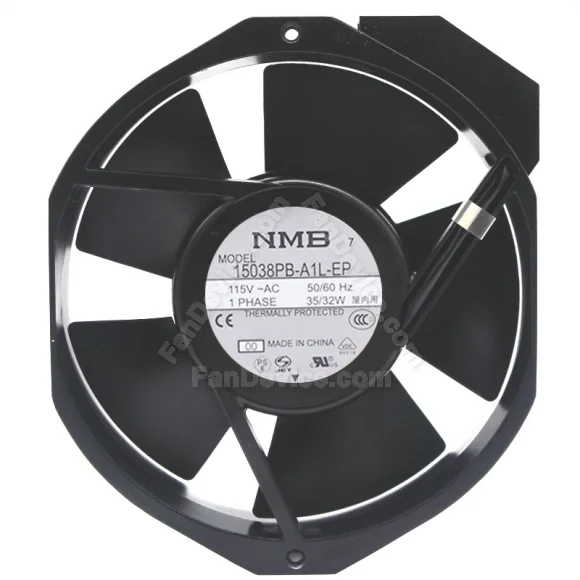 NMB 15038PB-A1L-EP 115V 35/32W Thermally Protected 1 PHASE Cooling Fan