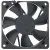 ADDA AD0712UB-D73 12V 0.30A DC Brushless 3 Wires Axial Cooling Fan