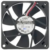 ADDA AD0712UB-D73 12V 0.30A DC Brushless 3 Wires Axial Cooling Fan