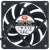 SuperRed CHA7012EBS-OA-P DC 12V 0.50A 4 Wires Axial Cooling Fan