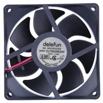 Delefun DLF8025B24H 24V 0.26A DC Brushless 2 Wires Axial Cooling Fan