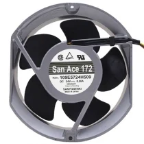 Sanyo 109E5724H509 DC 24V 0.58A 3 Wires Axial Cooling Fan
