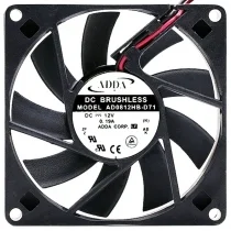 ADDA AD0812HB-D71 12V 0.19A DC Brushless 2 Wires Axial Cooling Fan