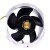 Sanyo Denki 109E5724H502 DC 24V 0.58A 2 Wires Axial Cooling Fan