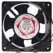 Sunon 3123XSL AC 380V 0.06A 2 Wires Impedance Protected Axial Cooling Fan