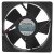 Sunon KDE2412PTB1-6A DC 24V 6.0W 2 Wires 12025 Axial Cooling Fan