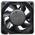 SANONDA KF6025M12S DC 12V 0.25A 2 Wires Brushless Axial Cooling Fan