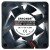 SANONDA KF6025M12S DC 12V 0.25A 2 Wires Brushless Axial Cooling Fan