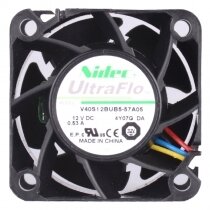 Nidec UltraFlo V40S12BUB5-57A05 DC 12V 0.53A 4 Wires Axial Cooling Fan