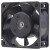 Sanyo Denki 109R0612S402 DC 12V 0.17A 2 Wires Axial Cooling Fan