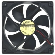 ADDA AD1224MB-A74GL DC 24V 0.13A 2 Wires Brushless Axial Cooling Fan