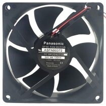 Panasonic ASFN90372 DC 24V 130mA 2 Wires Brushless Axial Cooling Fan